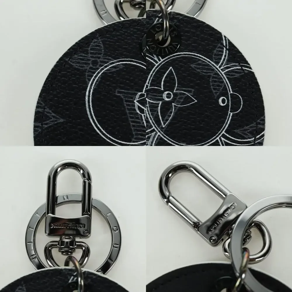 Louis Vuitton Monogram Eclipse Porte Clesvivienne Charm Mp1993 Black